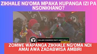 ZOMWE WAPANGA ZIKHALE NG’OMA NDI AMAYI AWA LERO PA NSONKHANO WA MCP LIVE LIVE ANTHU AKUONA [upl. by Attelrahc25]