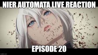 Live Reaction Nier Automata Ep20 [upl. by Halonna]