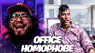 Key amp Peele  Office Homophobe Reaction [upl. by Sibyls]