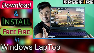 How To Install Free Fire In Windows  windows 10 laptop me freefire kaise install kare [upl. by Nalda]