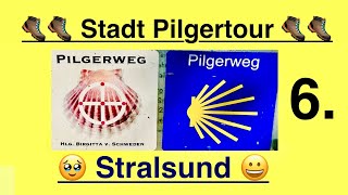 Jakobsweg 🥾 Heilige Birgitta 🙏 Stadt Pilgertour Stralsund [upl. by Jestude369]