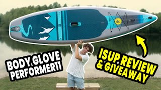 Body Glove Inflatable Paddleboard Review  Giveaway Announcement [upl. by Aissac185]