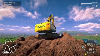 Construction Simulator 2022 SANY SY305 Excavator [upl. by Alegnasor]