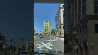 Tower Bridge Sacramento California towerbridge oldsacramento bridge [upl. by Doroteya692]