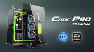 Thermaltake Core P90 Tempered Glass Edition MidTower Chassis Product Animation [upl. by Price194]