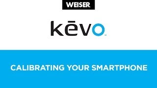 Weiser Kevo Bluetooth Deadbolt Lock Calibrating Your Smartphone  English [upl. by Aicirtal]