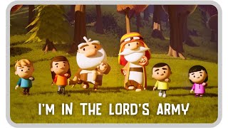 Im In the Lords Army Yes Sir Featuring Michael Tait  plus more Bible songs for kids [upl. by Can39]