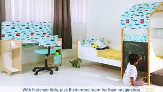 Carefully designed furniture  Furlenco Kids [upl. by Olyhs615]