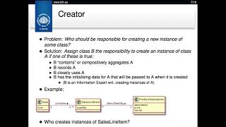 DesignPatterns GRASP [upl. by Prosperus]