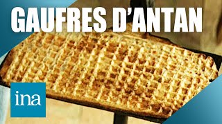 Recette  Les gaufres à lancienne 🧇  Archive INA [upl. by Araeit]