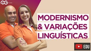 O modernismo brasileiro e as variações linguísticas no ENEM [upl. by Pomeroy]