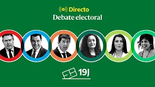 🔴 ELECCIONES ANDALUCÍA 19J  Debate electoral en Canal Sur [upl. by Holden]