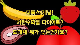 디톡스 개념 도대체 무슨 다이어트가 맞는건가요 [upl. by Nareht]