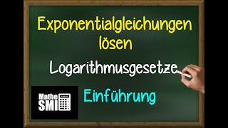 Mathe AbiturFachabi Exponentialgleichungen lösen [upl. by Anairda]