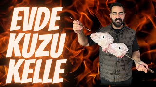 EVDE KUZU KELLE ÇEVİRMEampFIRIN HARİKA BİR LEZZET🐑 [upl. by Tiertza]