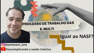 Processo de trabalho das eMulti [upl. by Alyk192]