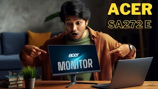 Acer SA272 UE 27quot Computer Monitor  UNBOXING [upl. by Glick]