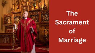 The Sacrament of Marriage  Anchored in Hope Topic Series [upl. by Grous624]