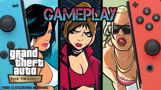 Grand Theft Auto The Trilogy  Definitive Edition 2024  Nintendo Switch Gameplay [upl. by Eohce]