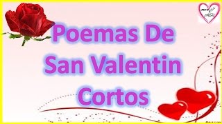 Poemas De San Valentin Cortos Y Bonitos [upl. by Sivlek62]