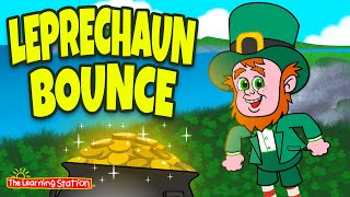 St Patricks Day Songs for Children ♫ Leprechaun Bounce ♫ Kids Songs by The Learning Station [upl. by Nylde834]