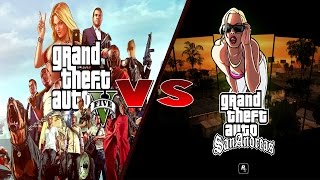 GTA 5  VS  GTA SAN ANDREAS  DINGE DIE UNS FEHLEN [upl. by Adnwahsal]