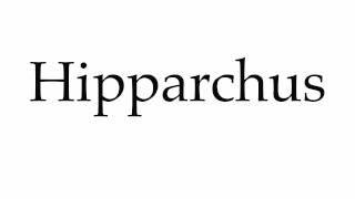 How to Pronounce Hipparchus [upl. by Merl]