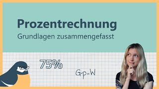 Prozentrechnung  Grundidee und wichtige Begriffe  MatheLückenfüller 20 [upl. by Rind]