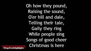 Carol of the bells  Christmas Song quotLyricsquot [upl. by Drofub]