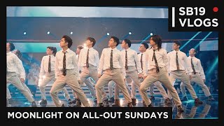 SB19 VLOGS MOONLIGHT ON ALLOUT SUNDAYS [upl. by Luigino]