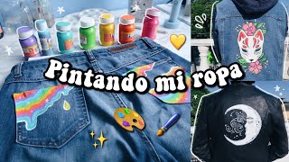 PINTANDO MI ROPA  renueva tu ropa   DanielaGmr ♥ [upl. by Rivi]