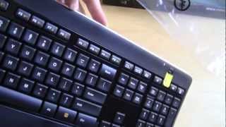 Logitech K800 Wireless Illuminated Keyboard Unboxing amp Overview [upl. by Zile]