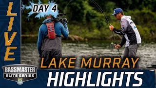 Highlights Day 4 Bassmaster action at Lake Murray [upl. by Island665]