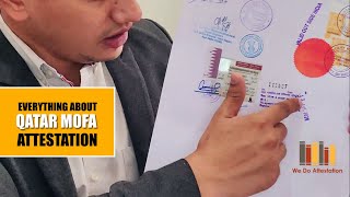 How To Get Qatar MOFA Attestation  We Do Attestation [upl. by Floro110]