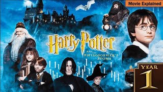 Harry Potter and the sorcerers stone 2002  Film Explained in HindiUrdu Summarized हिन्दी [upl. by Egwan]