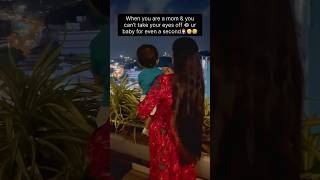 Motherhood is fun as well🥹😂🐣 momlife reality newmom funnybaby pregnancy expectations baby [upl. by Powder]