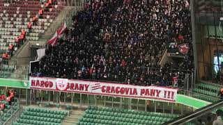 LegiaCracovia Doping kibiców Cracovii quotPasy Krakówquot [upl. by Lebasi]