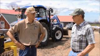 Larry Baran talking with NY Rep Eben Weil about his AerWay Seeder [upl. by Haibot]