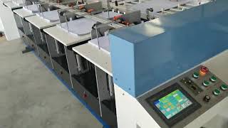 Industrial Paper Collator Collating Machine [upl. by Ahouh]