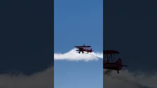 Wing walker aircraft airplane wingwalker music shorts hcocochannel hcococ [upl. by Grane619]