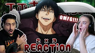 WE ARE SPEECHLESS Jujutsu Kaisen Season 2 Episode 3 REACTION  2x3 quotHidden Inventory 3quot [upl. by Wolfram]