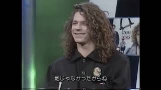 Michael Hutchence INXS on a TV program in Japan 1988 Interview [upl. by Leeth33]