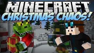 Minecraft  CHRISTMAS CHAOS Help Santa and Save Christmas  Minigame 174 [upl. by Assyla]