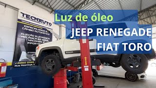 resolvido Luz de óleo Jeep Renegade  Fiat Toro [upl. by Eerrehs]