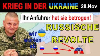 28Nov MEUTEREI Russische Soldaten VERWEIGERN IN MASSEN DEN KAMPF  UkraineKrieg [upl. by Mitch]