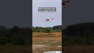 Mesin Pesawat Cessna Lepas Saat Sedang Mengudara  HSDJETS Cessna 182 RC Plane [upl. by Annoyk86]