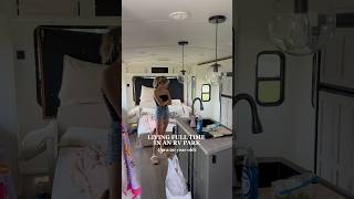 Part 1 of my day in the rv park rvlife camper lifestyle cleaning summervibes satisfying [upl. by Nesmat34]