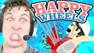 CAN HE MAKE IT  Happy Wheels [upl. by Roze]