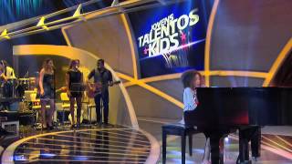 Programa Raul Gil  CBright No One  Jovens Talentos Kids [upl. by Elkraps]