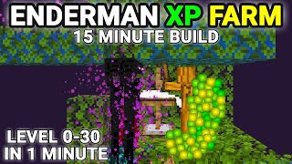 Effortless Enderman XP Farm 120 [upl. by Naeloj]